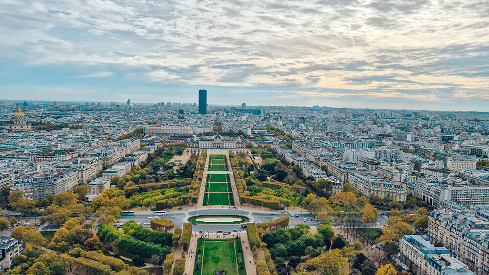הנוף ממגדל אייפל