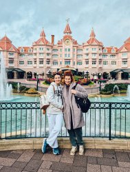 טיול אמא ובת בפריז יורודיסני פריז